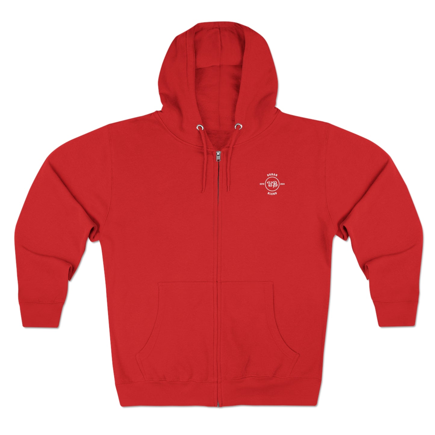 Urban Blend Unisex Zip Hoodie