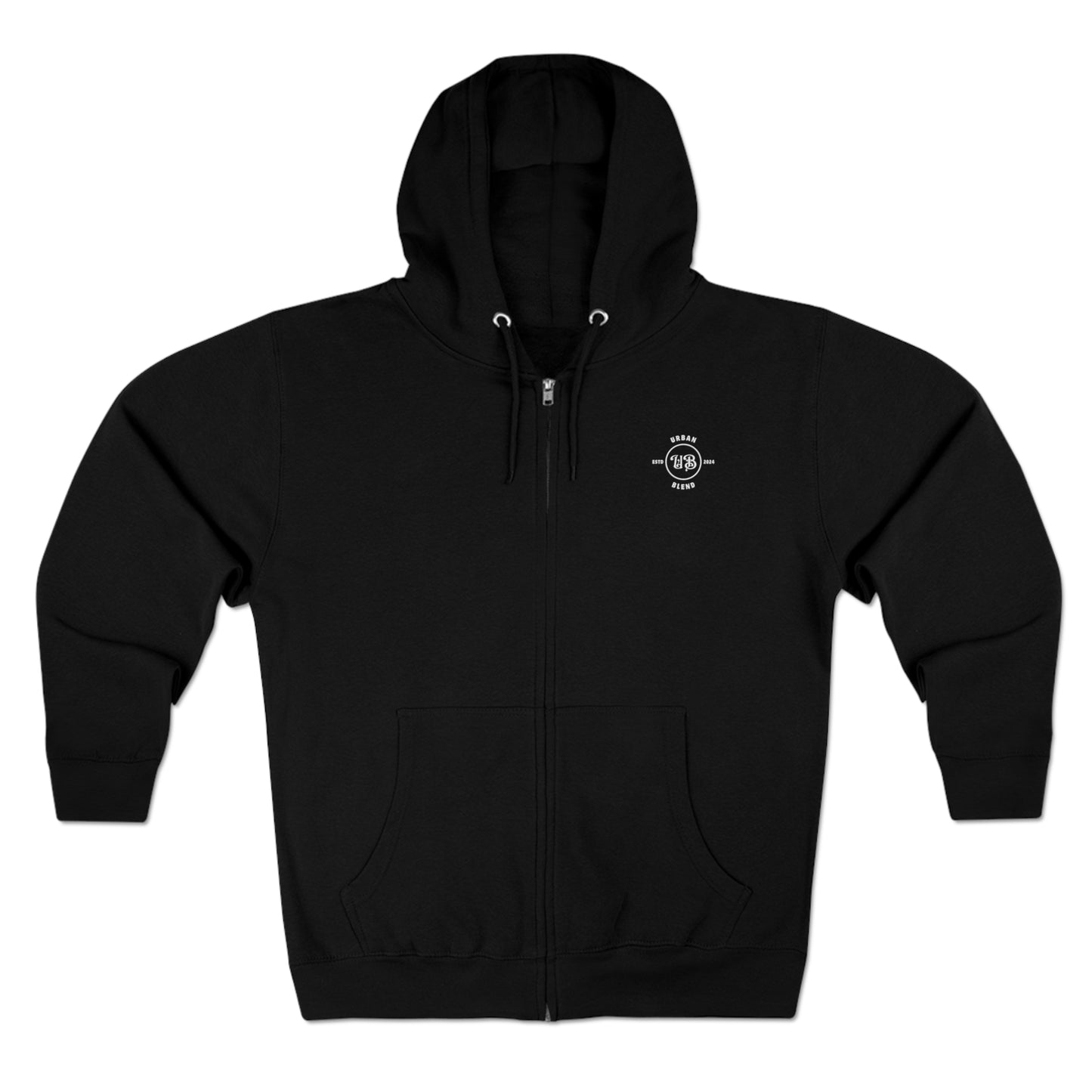 Urban Blend Unisex Zip Hoodie