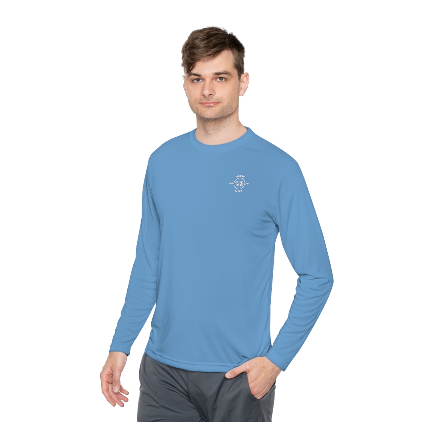 Urban Blend Unisex Lightweight Long Sleeve Tee