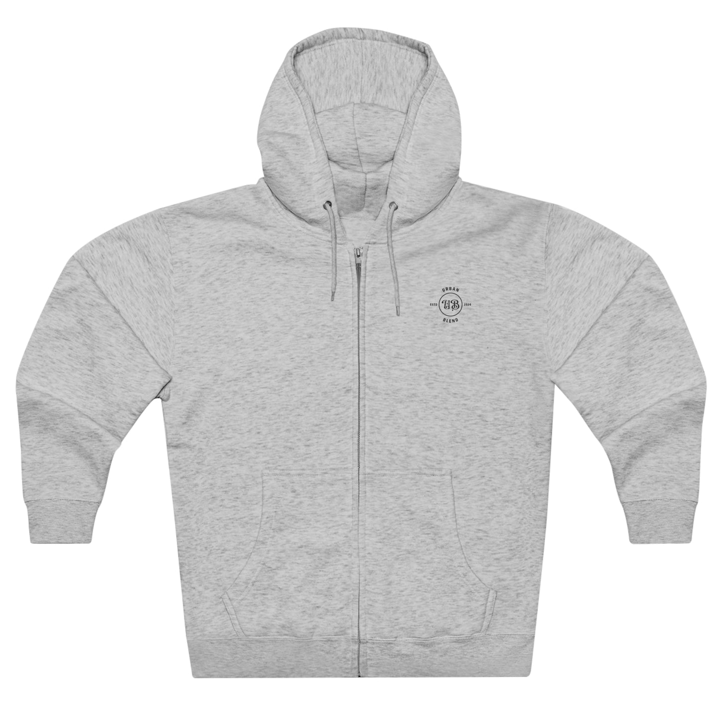 Urban Blend Unisex Zip Hoodie