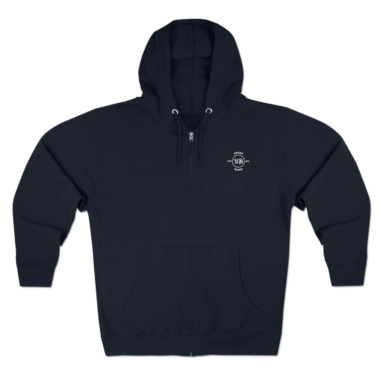 Urban Blend Unisex Zip Hoodie