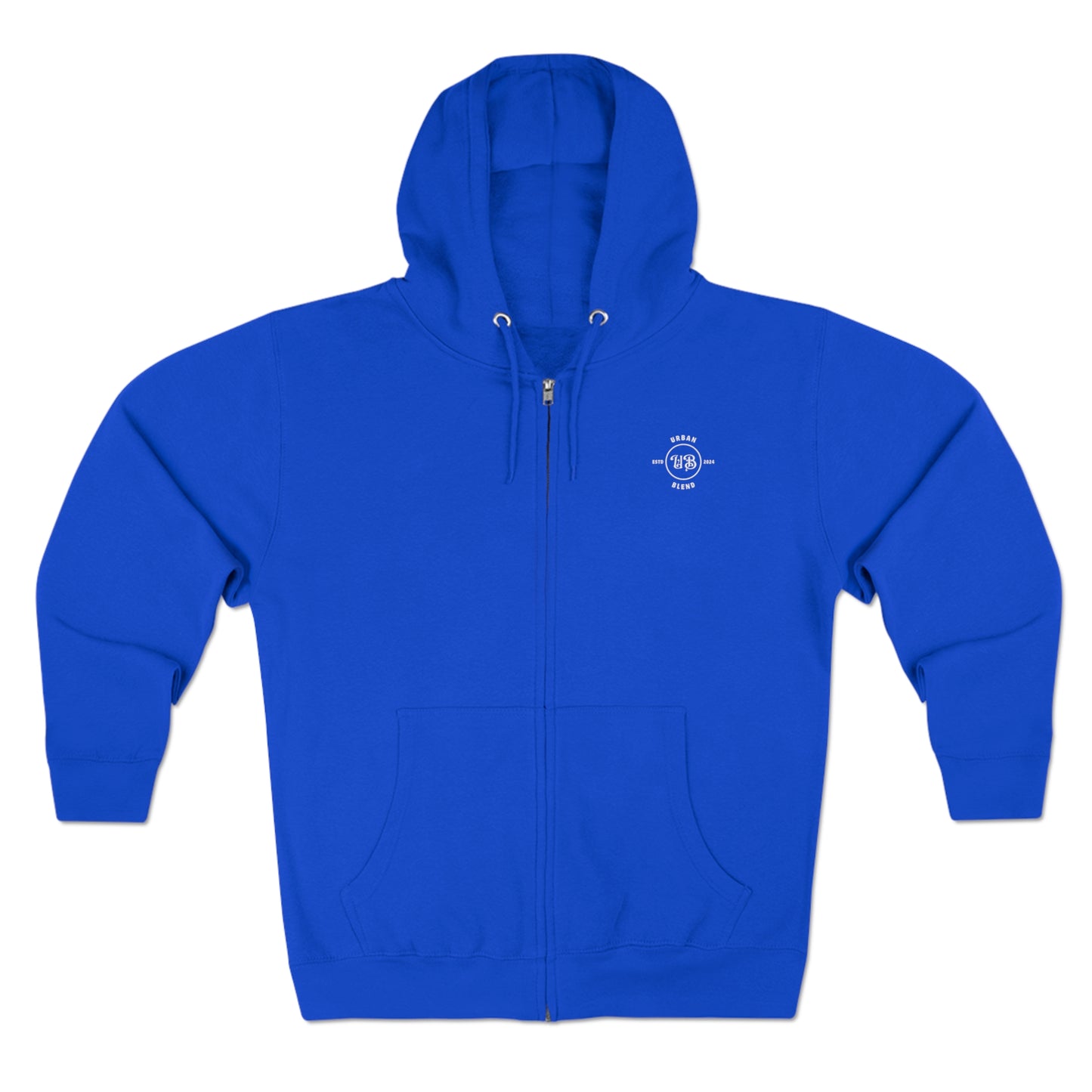 Urban Blend Unisex Zip Hoodie