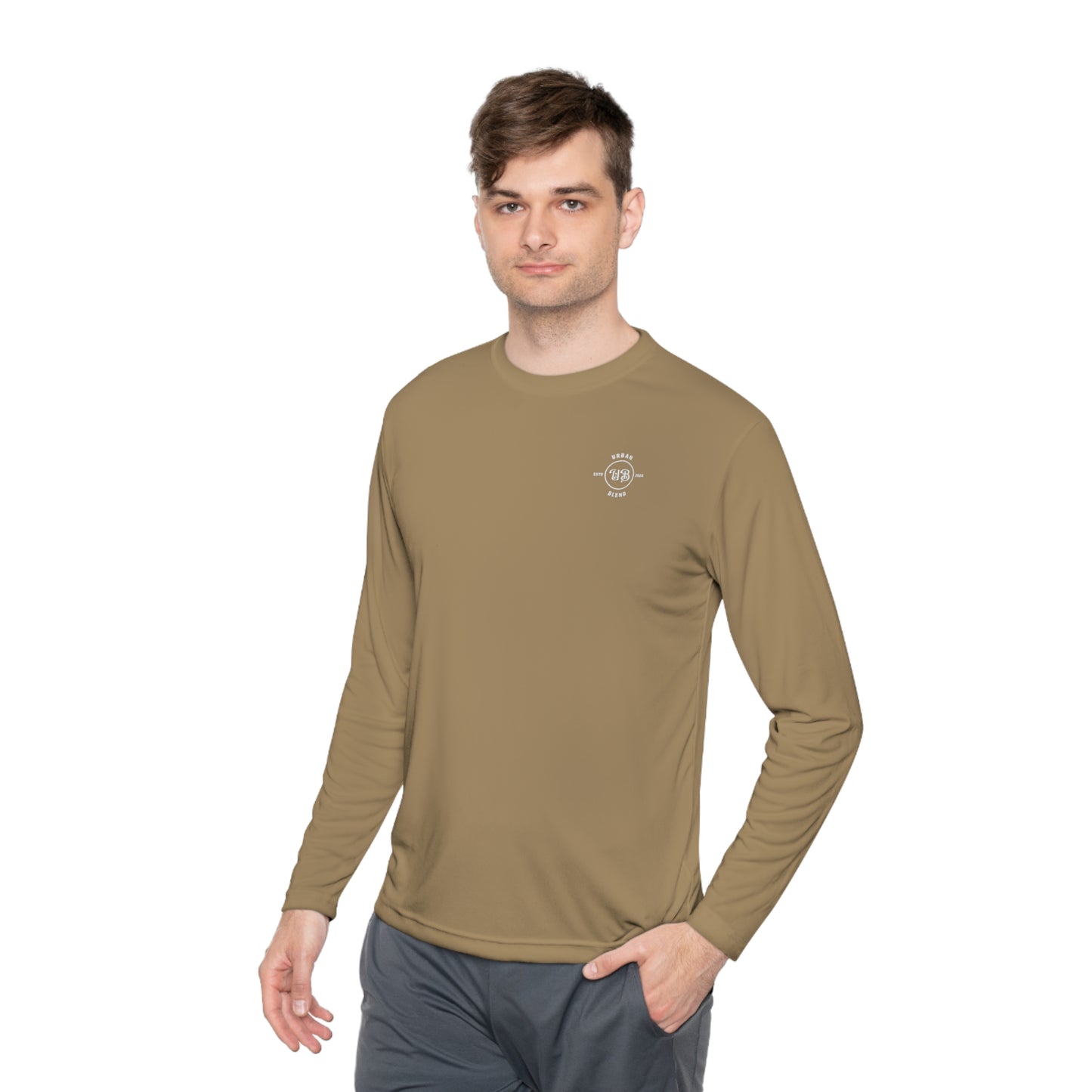 Urban Blend Unisex Lightweight Long Sleeve Tee