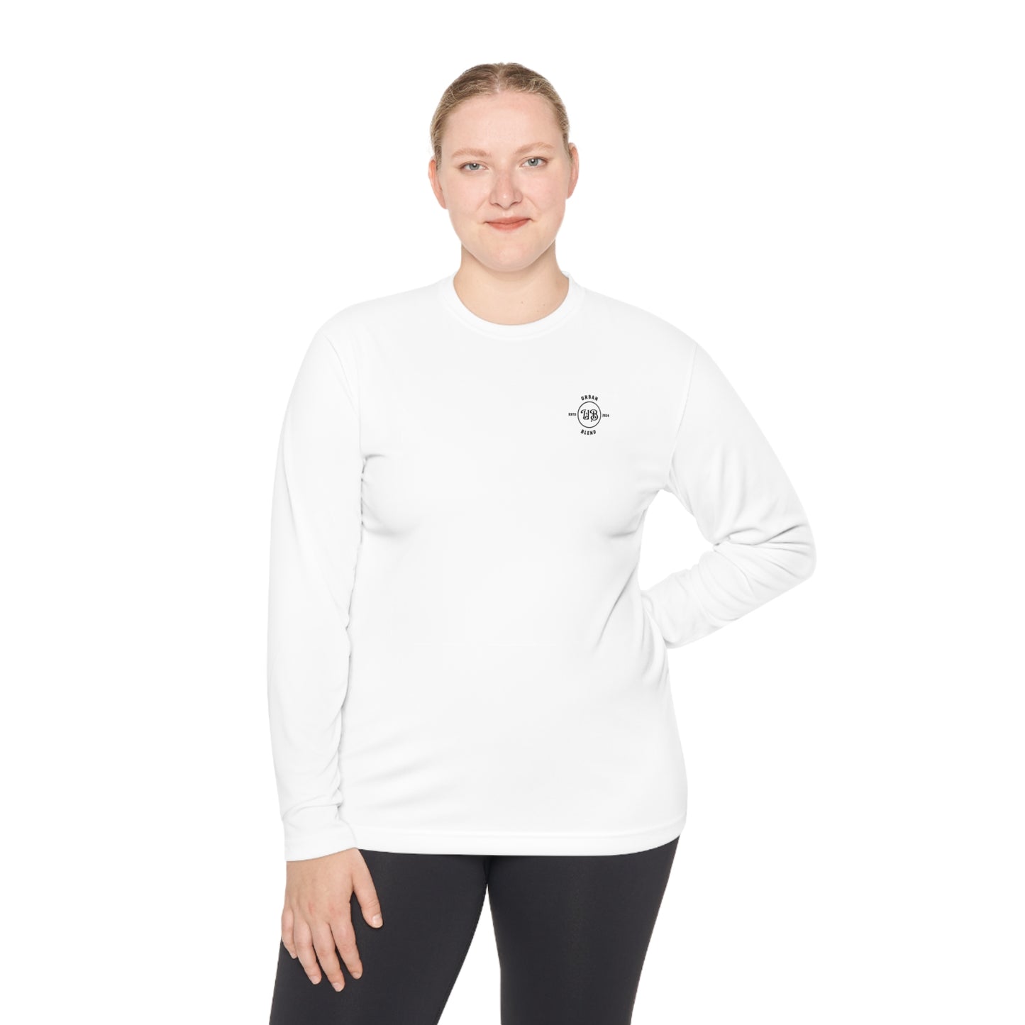 Urban Blend Unisex Lightweight Long Sleeve Tee