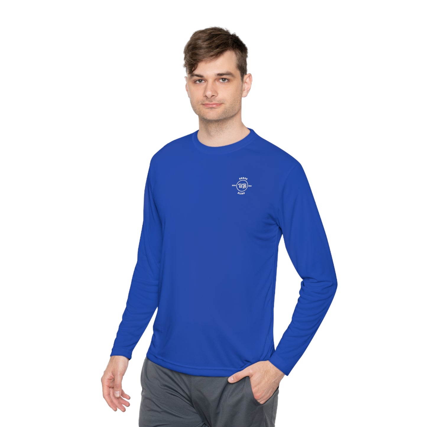 Urban Blend Unisex Lightweight Long Sleeve Tee