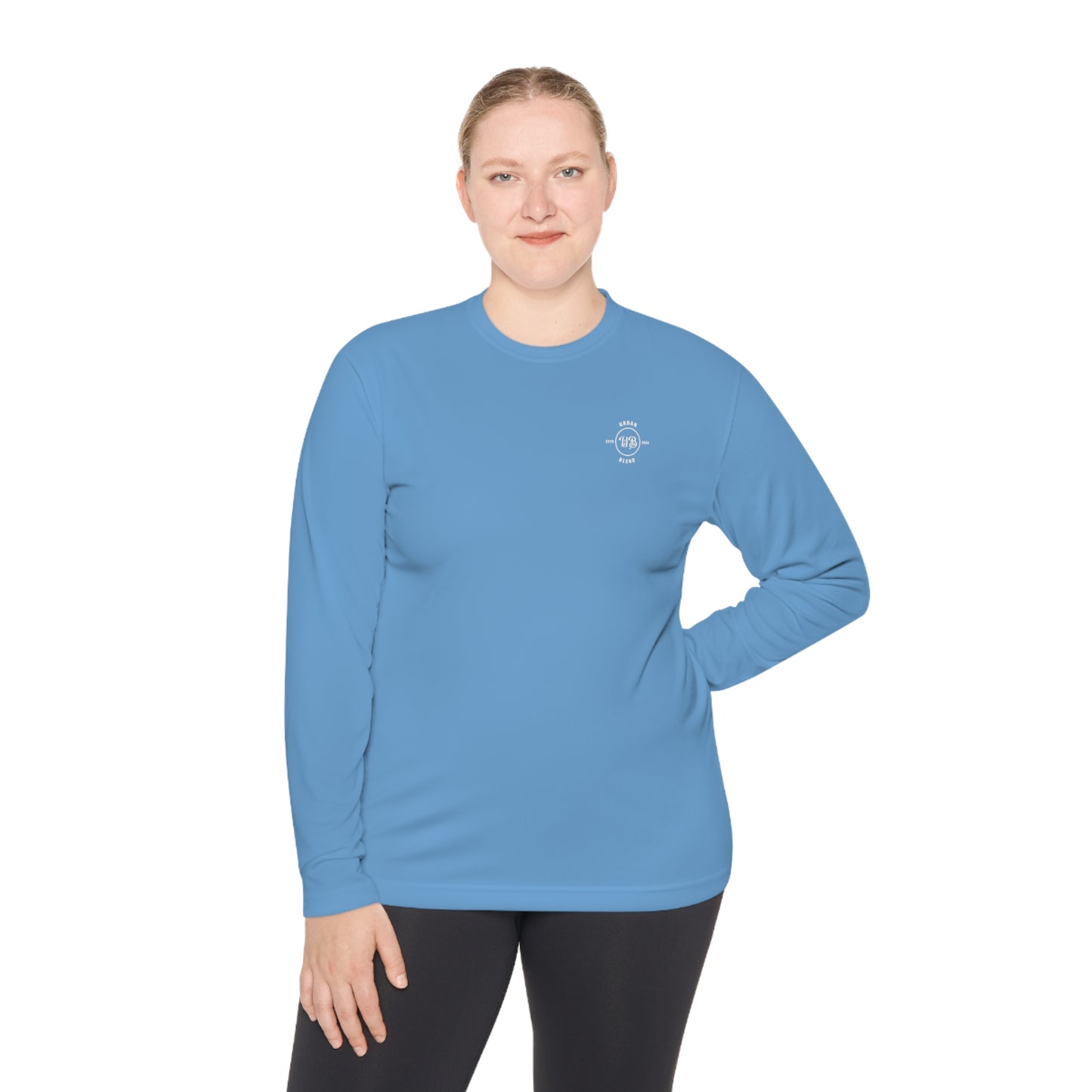 Urban Blend Unisex Lightweight Long Sleeve Tee