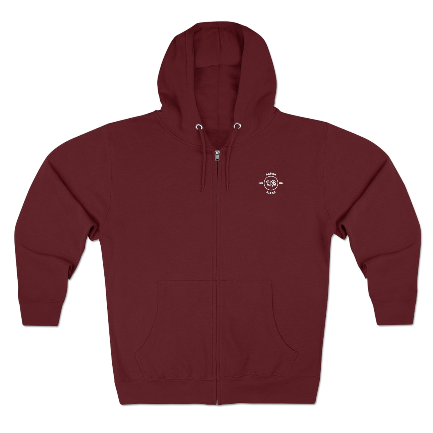 Urban Blend Unisex Zip Hoodie