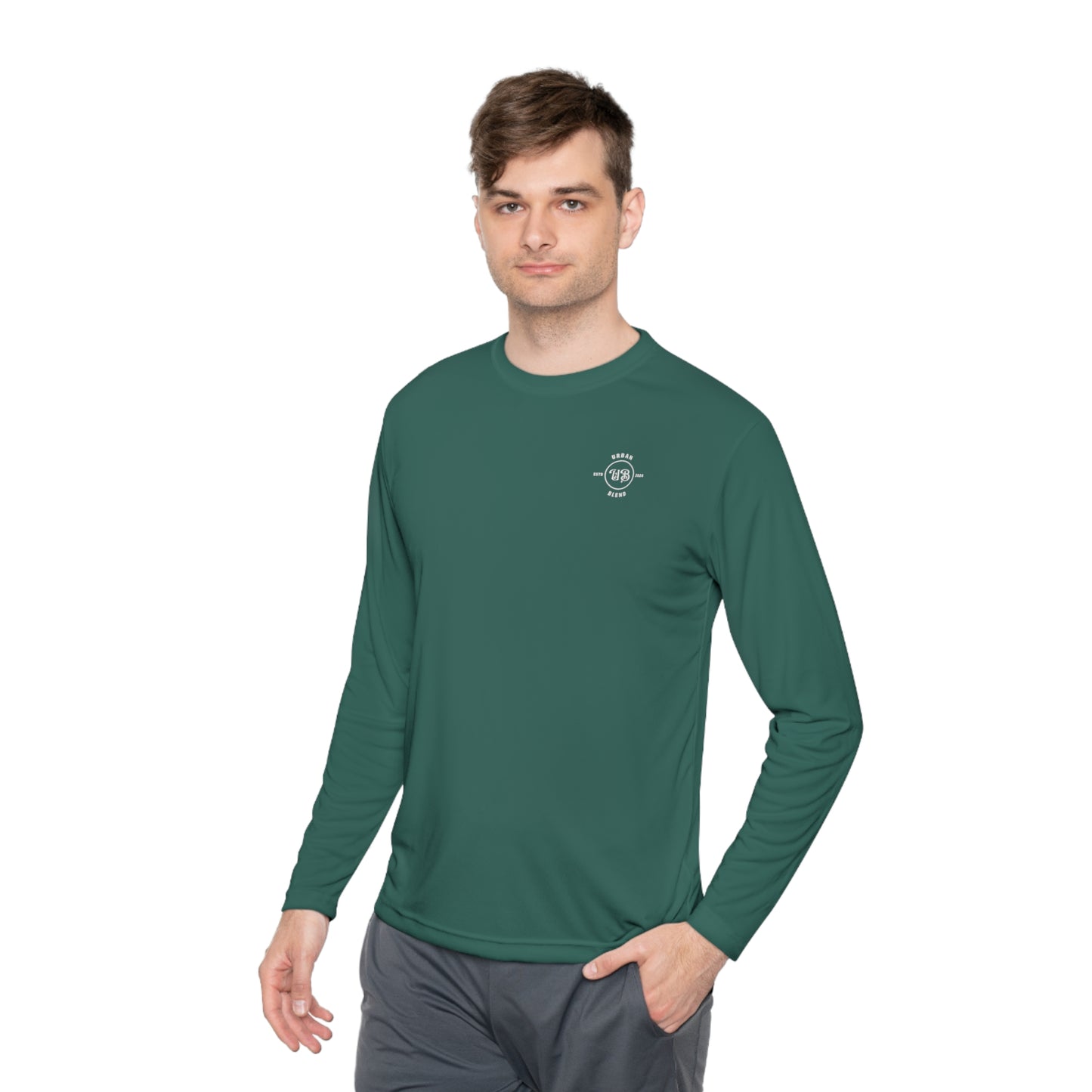 Urban Blend Unisex Lightweight Long Sleeve Tee
